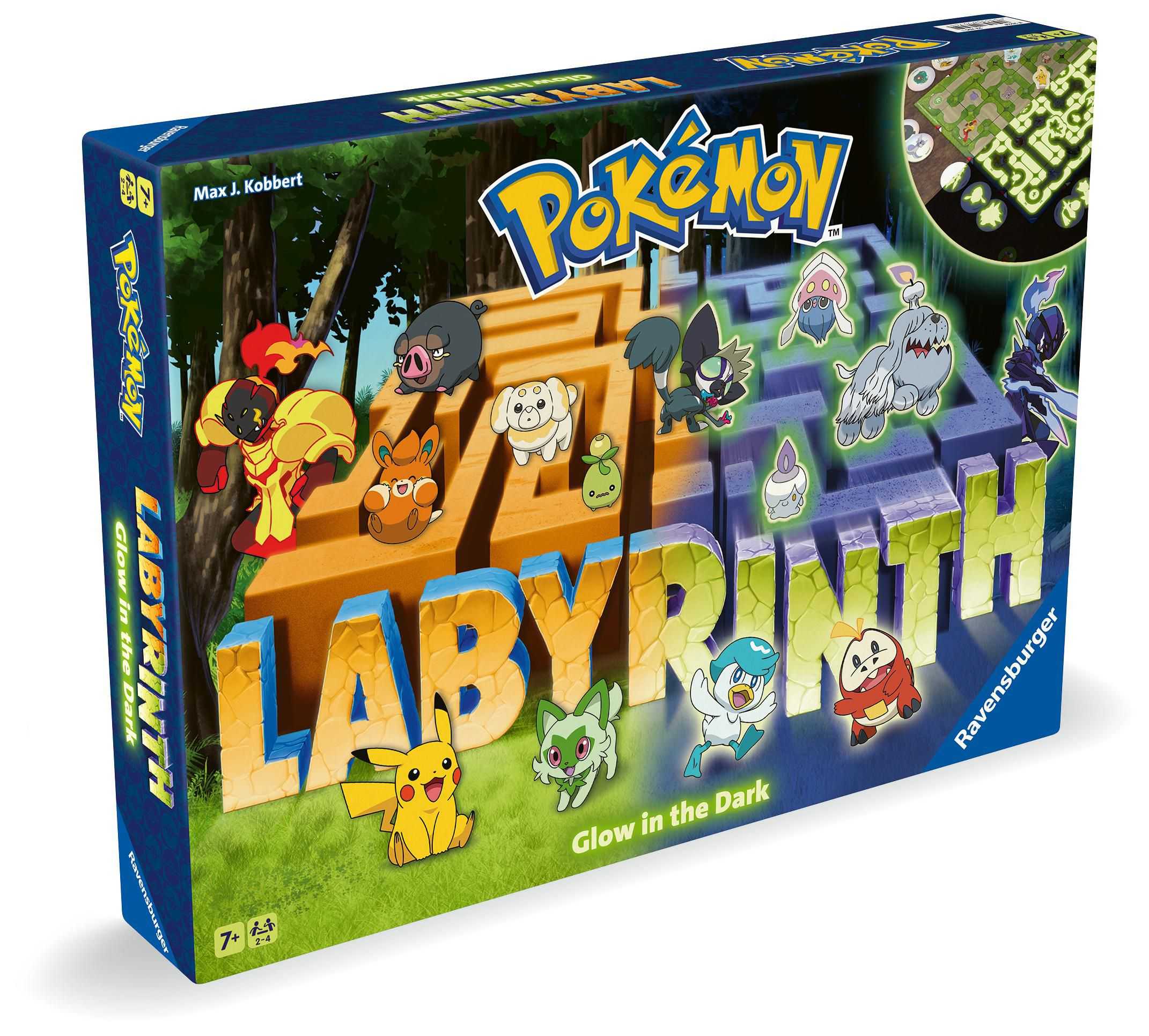 Svět dětí - Ravensburger Hry 228393 Labyrinth Pokémon Noční edice