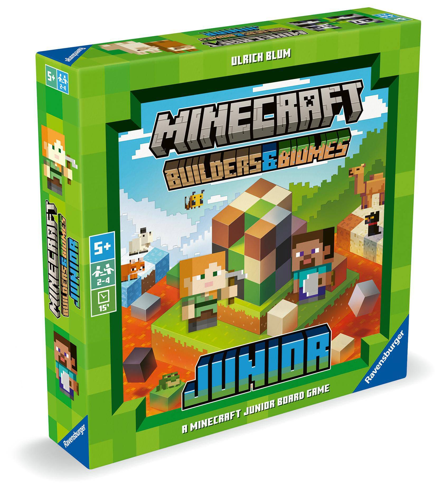 Svět dětí - Ravensburger Hry 246885 Minecraft: Builders & Biomes Junior