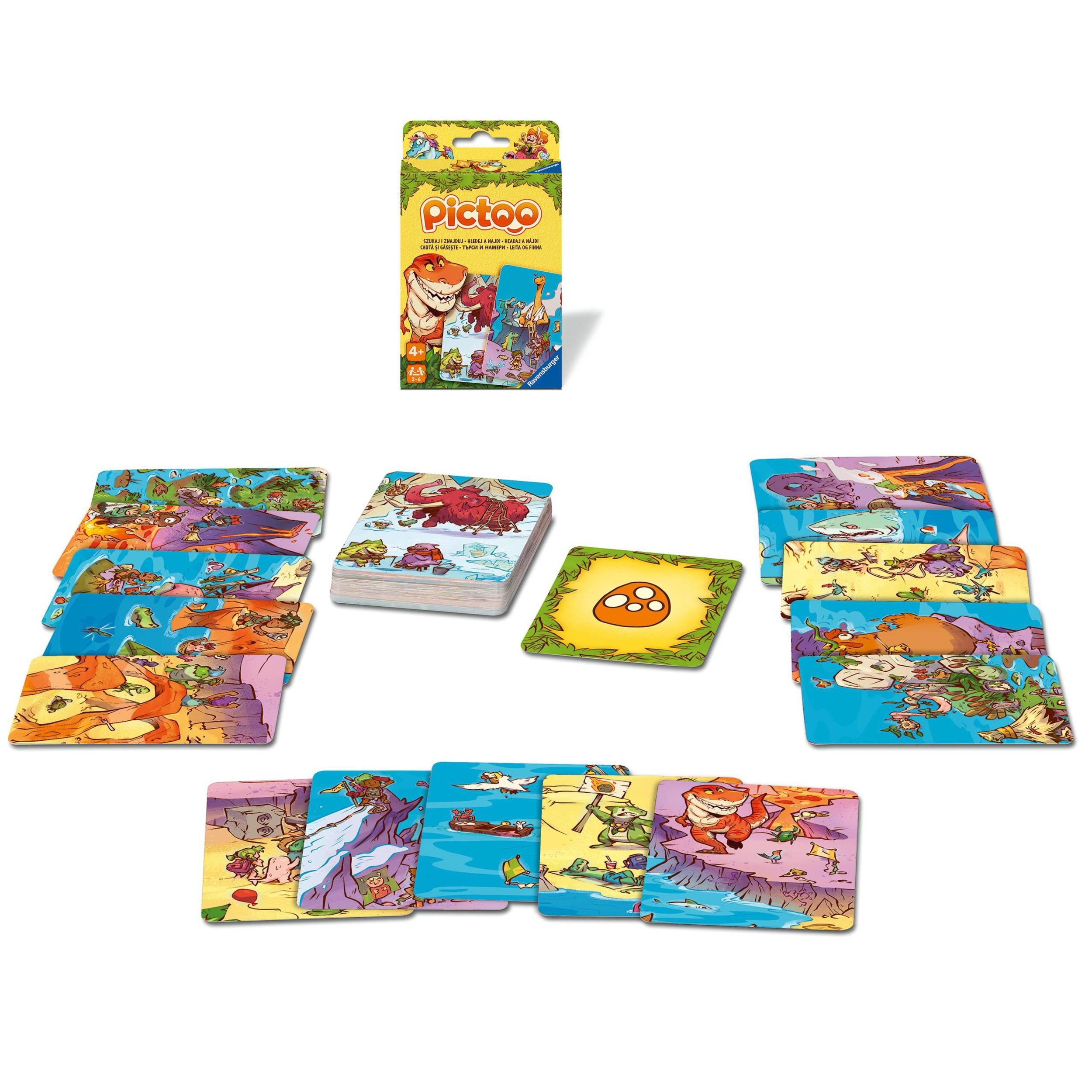 Ravensburger Hry 247929 Pictoo Dinosauři-0