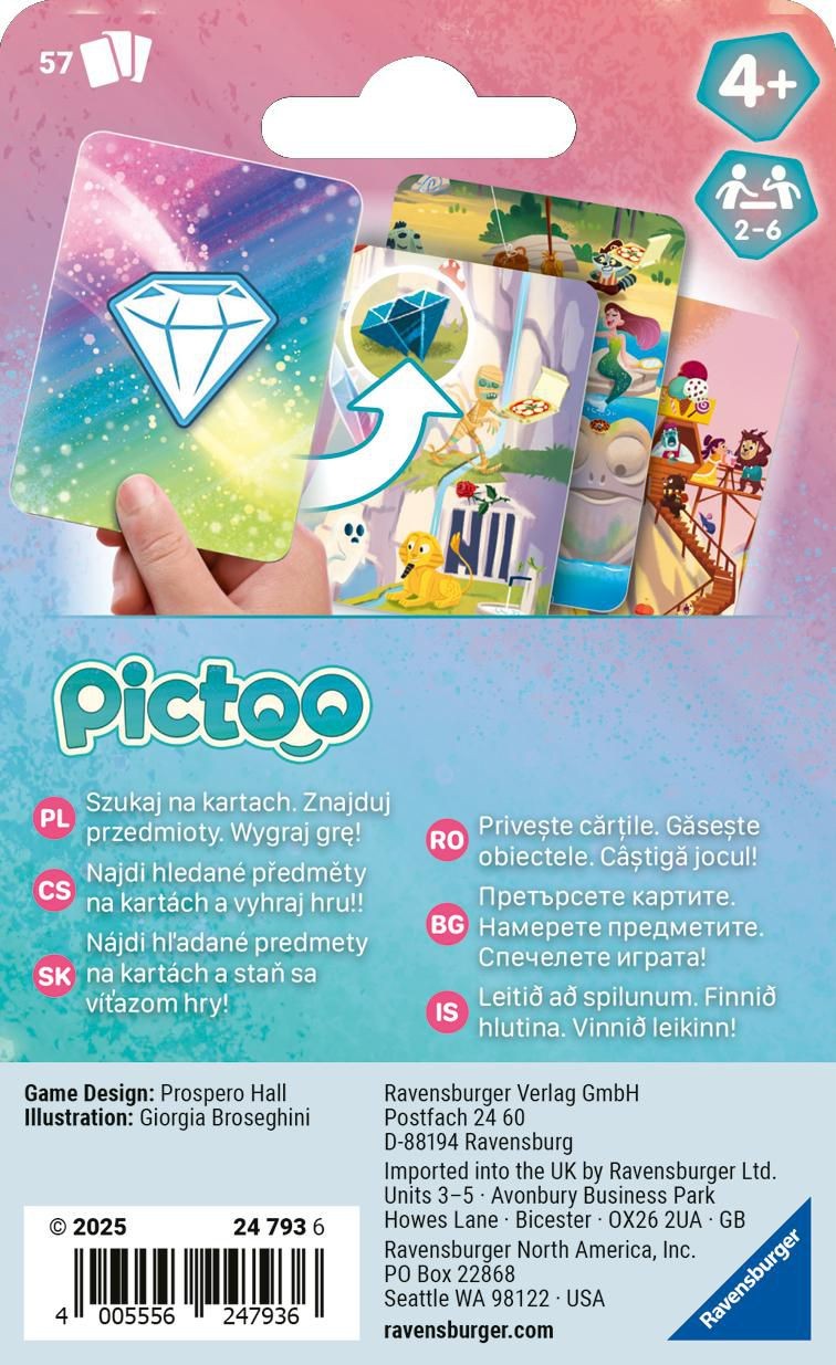 Ravensburger Hry 247936 Pictoo Fantasy-1