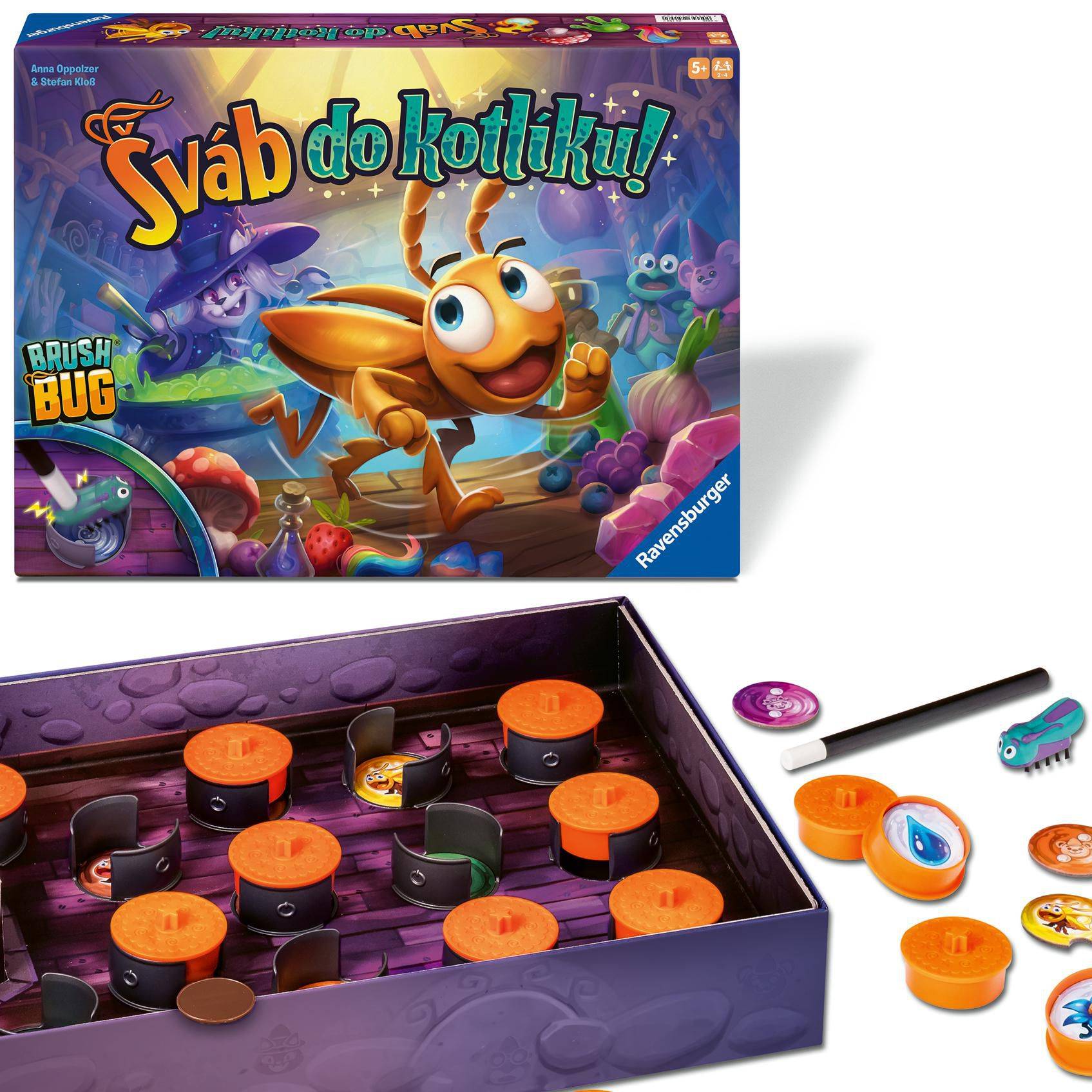 Ravensburger Hry 251582 Šváb do kotlíku!-2