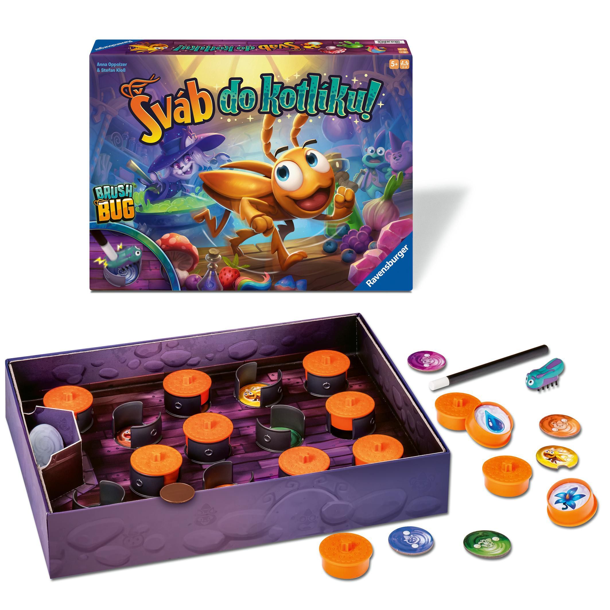 Ravensburger Hry 251582 Šváb do kotlíku!-1