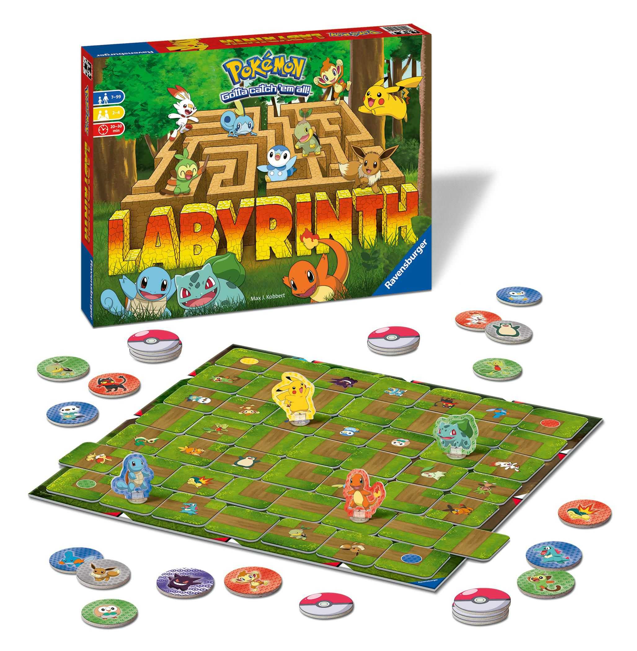 Ravensburger hry 270361 Labyrinth Pokémon-0