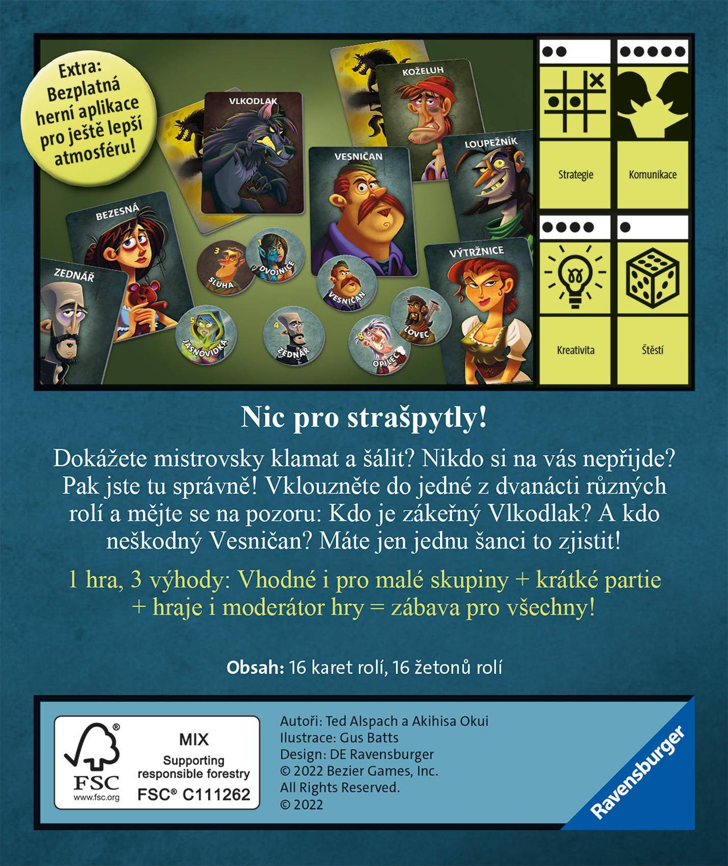 Ravensburger Hry 272891 Vlkodlaci za úplňku-1