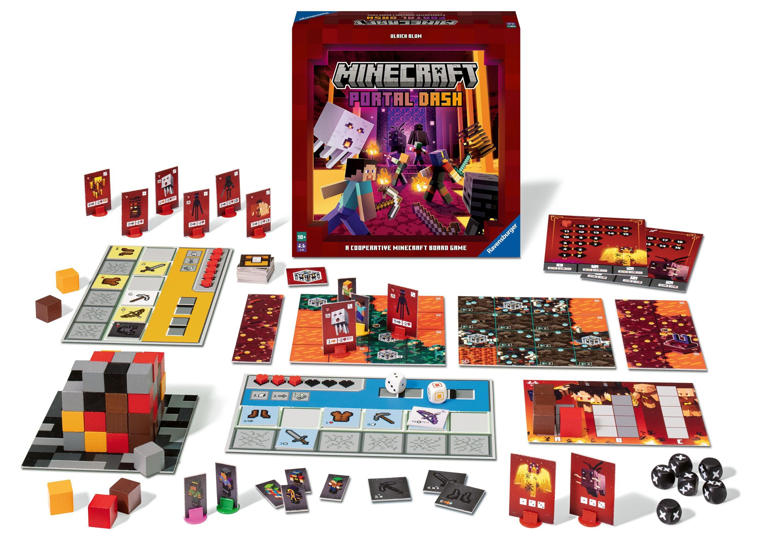 Ravensburger hry 274369 Minecraft: Portal Dash-1