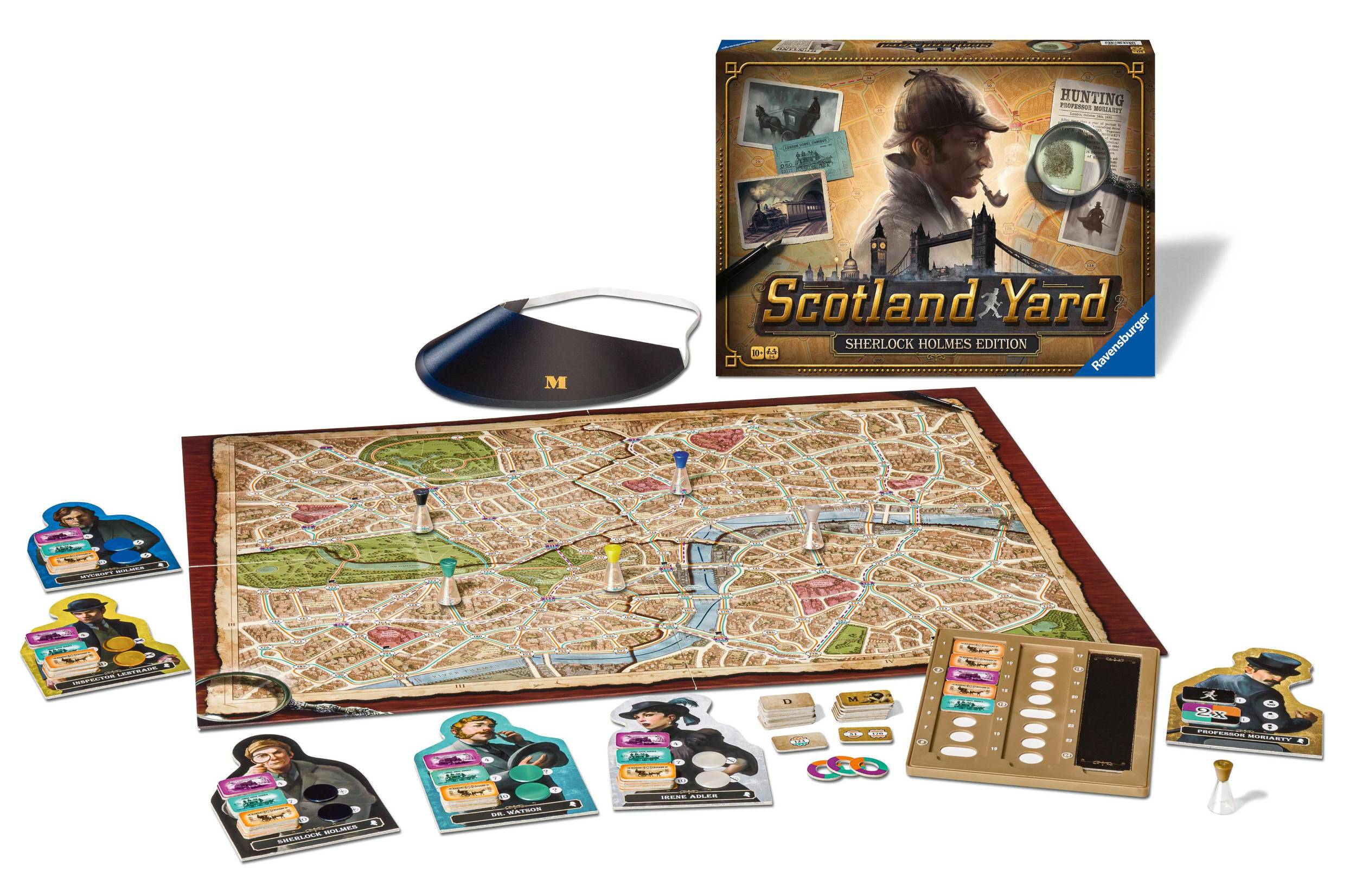 Ravensburger Hry 275403 Scotland Yard Sherlock Holmes-0