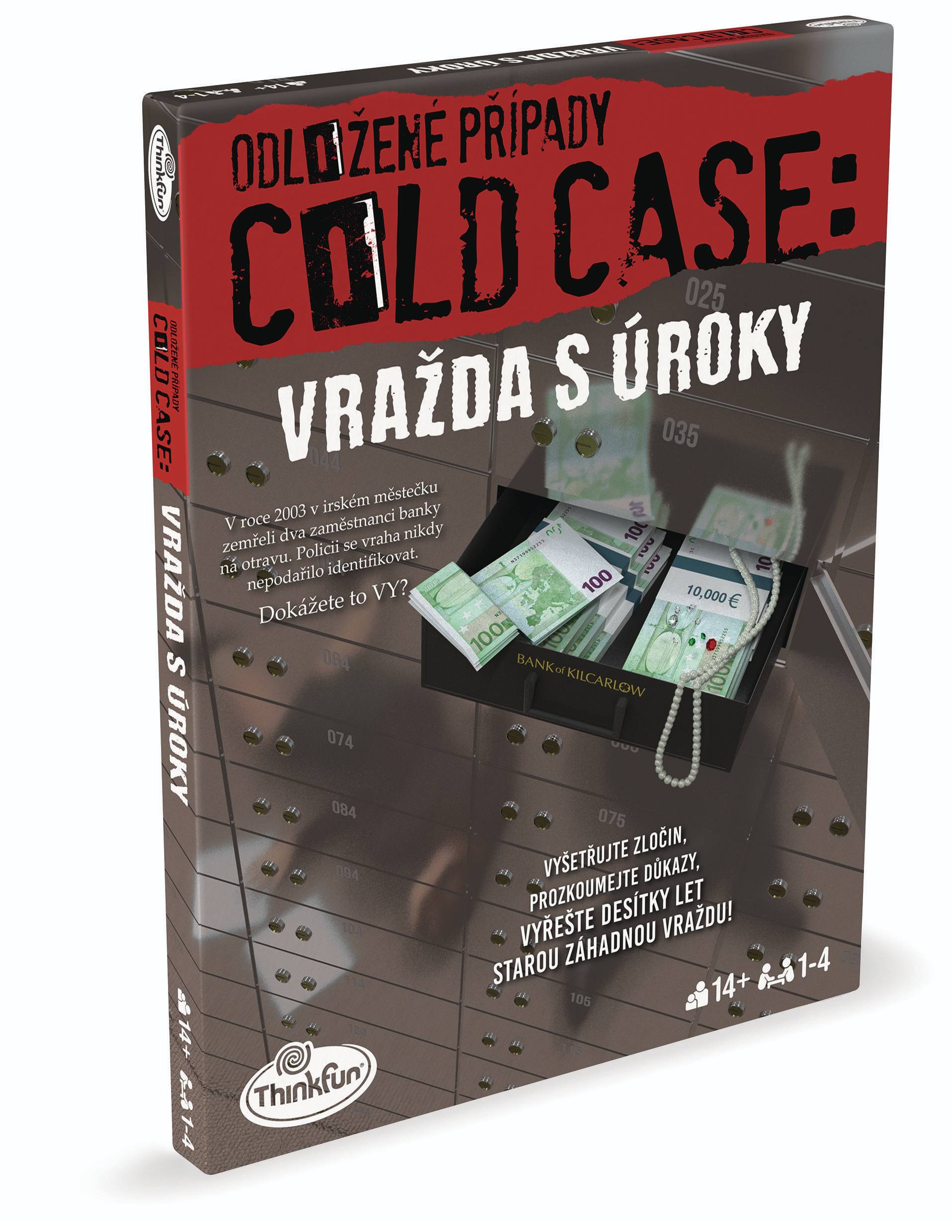 Ravensburger Hry ThinkFun HRY 765966 Odložené případy: Vražda s úroky-1