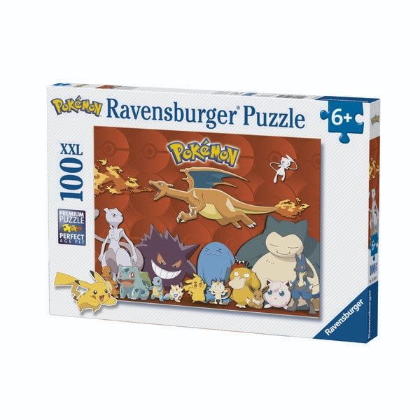 Svět dětí - Ravensburger Puzzle 109340 Pokémon 100 dílků