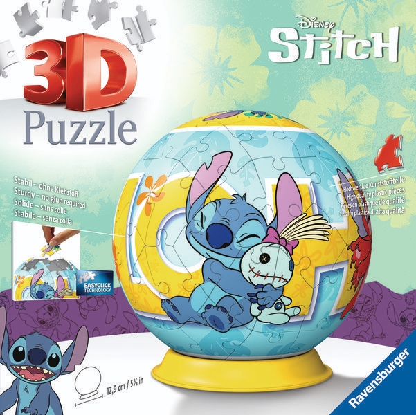 Svět dětí - Ravensburger Puzzle 115969 Puzzle-Ball Disney: Stitch