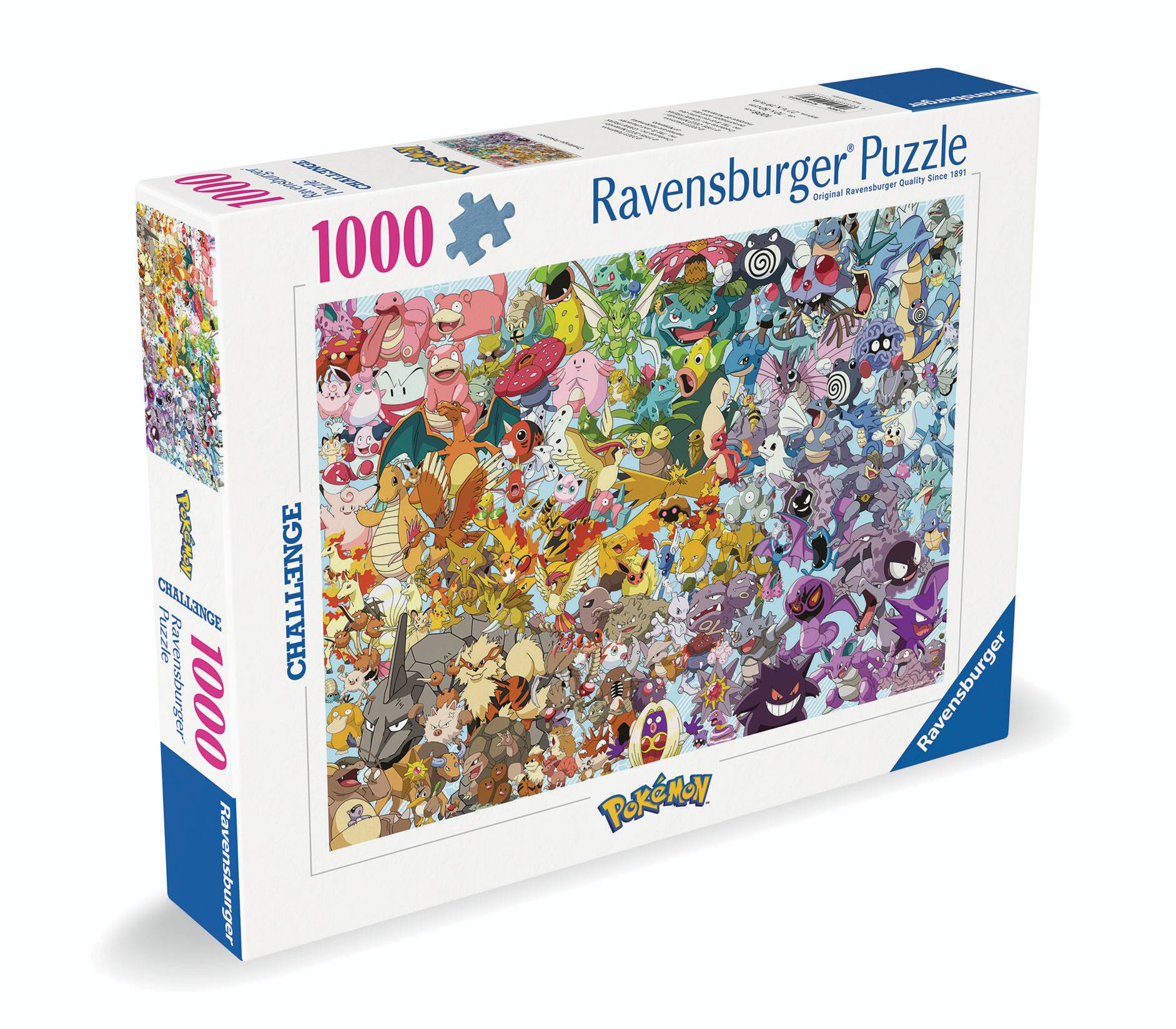 Svět dětí - Ravensburger Puzzle 120004608 Challenge Puzzle: Pokémon 1000 dílků