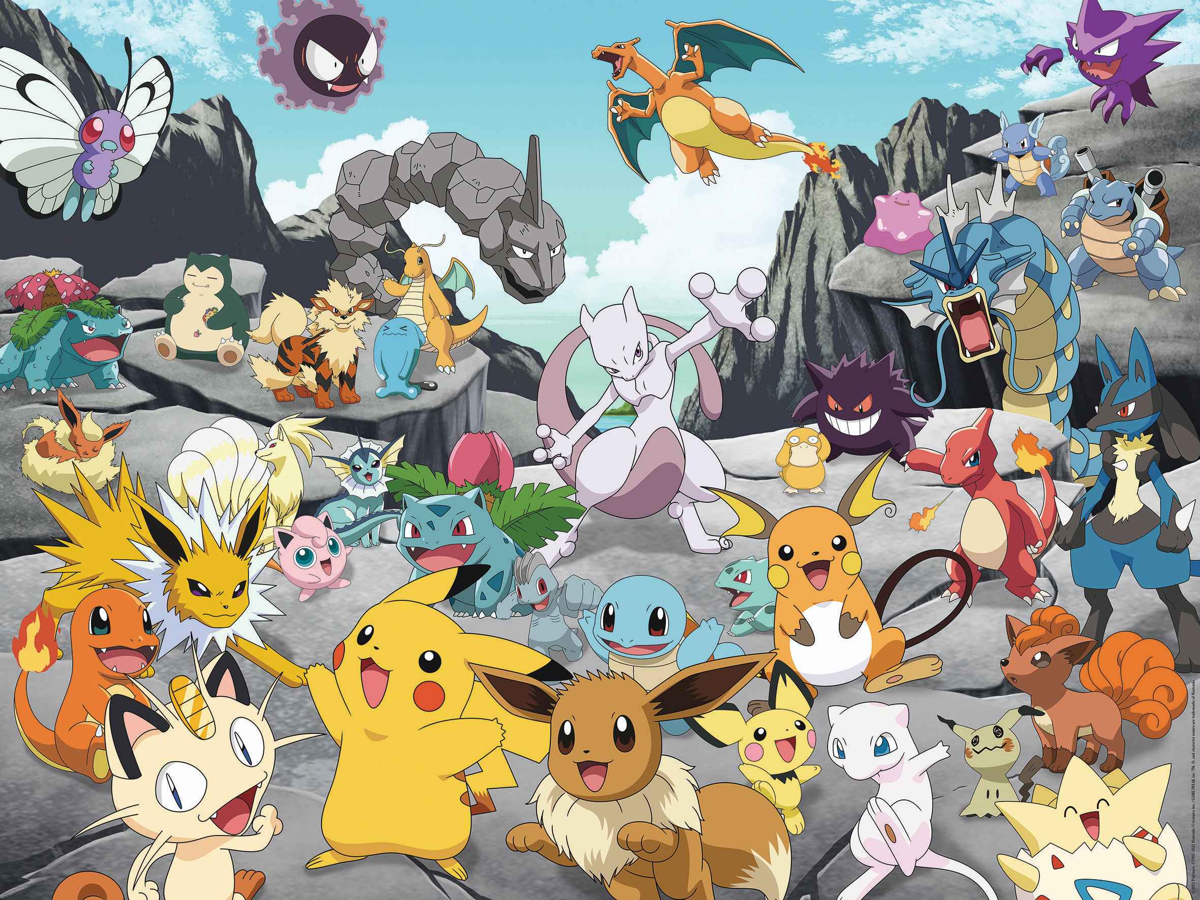 Svět dětí - Ravensburger Puzzle 120007265 Pokémon 1500 dílků