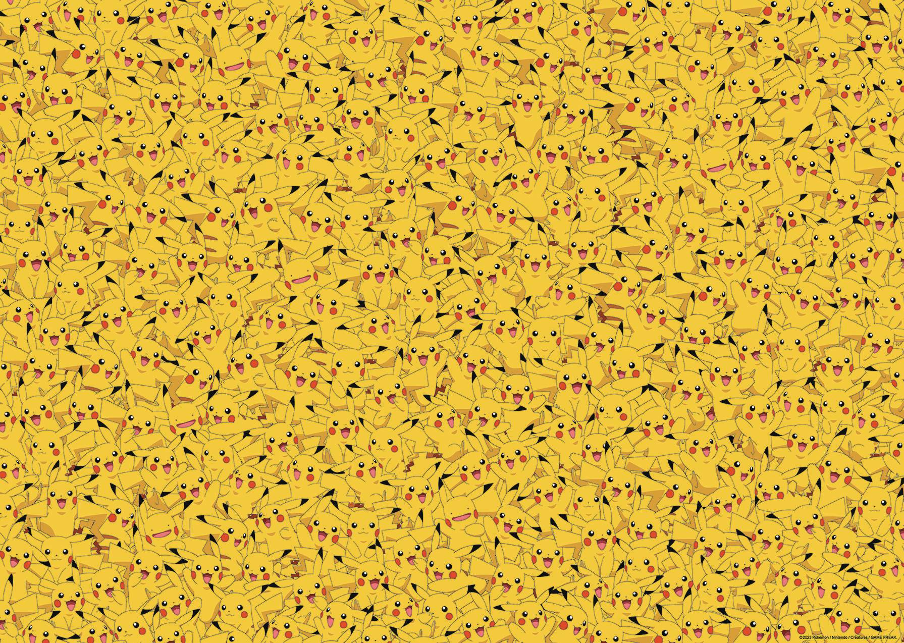 Svět dětí - Ravensburger Puzzle 120008293 Challenge Puzzle: Pokémon Pikachu 1000 dílků