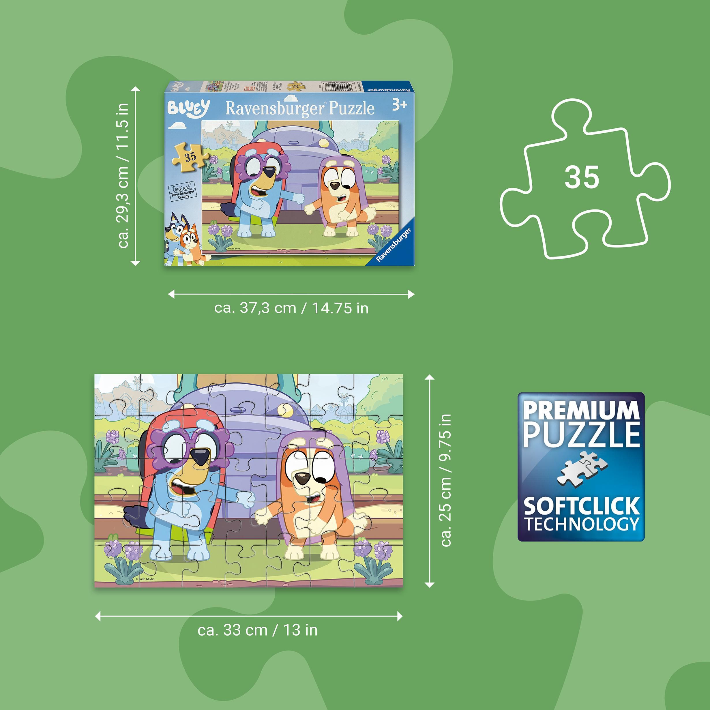 Ravensburger Puzzle 120042877 Bluey 35 dílků-1