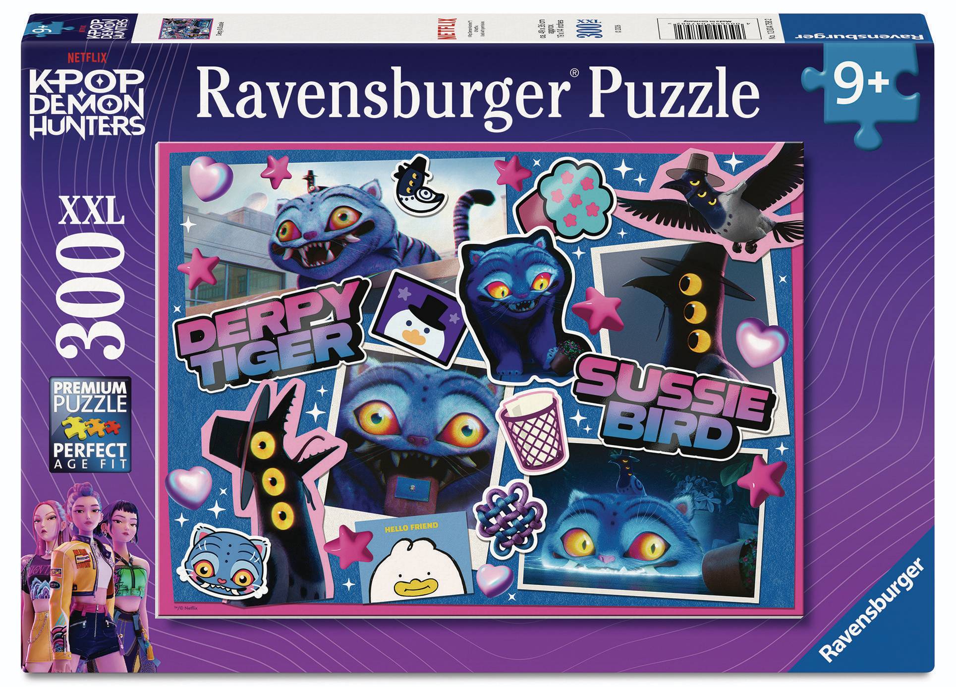 Svět dětí - RAVENSBURGER Puzzle 120047582 K-pop: Lovkyně démonů: Derpy a Sussie 300 dílků