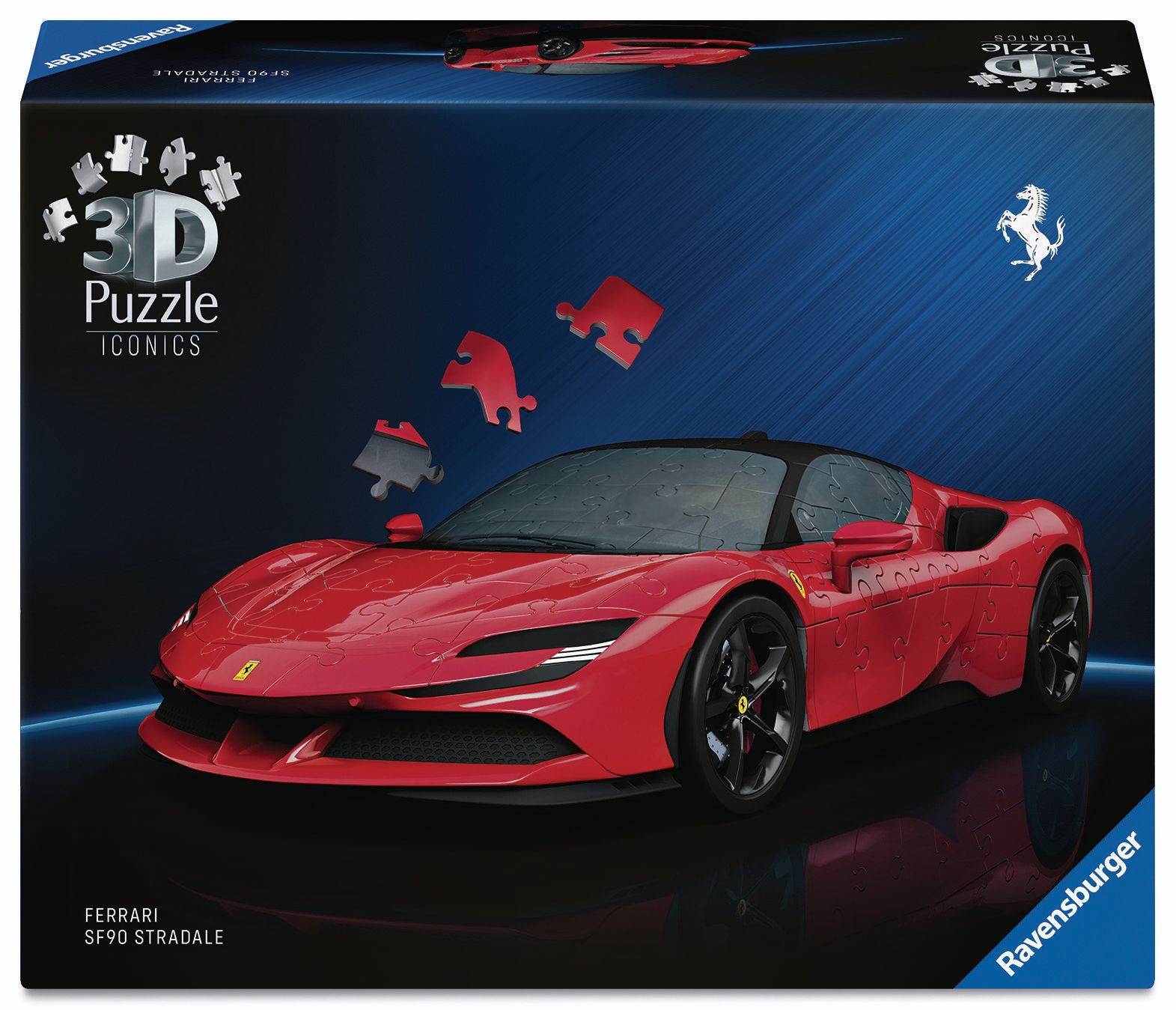 Svět dětí - Ravensburger Puzzle 120080411 Iconics: Ferrari SF90 Stradale