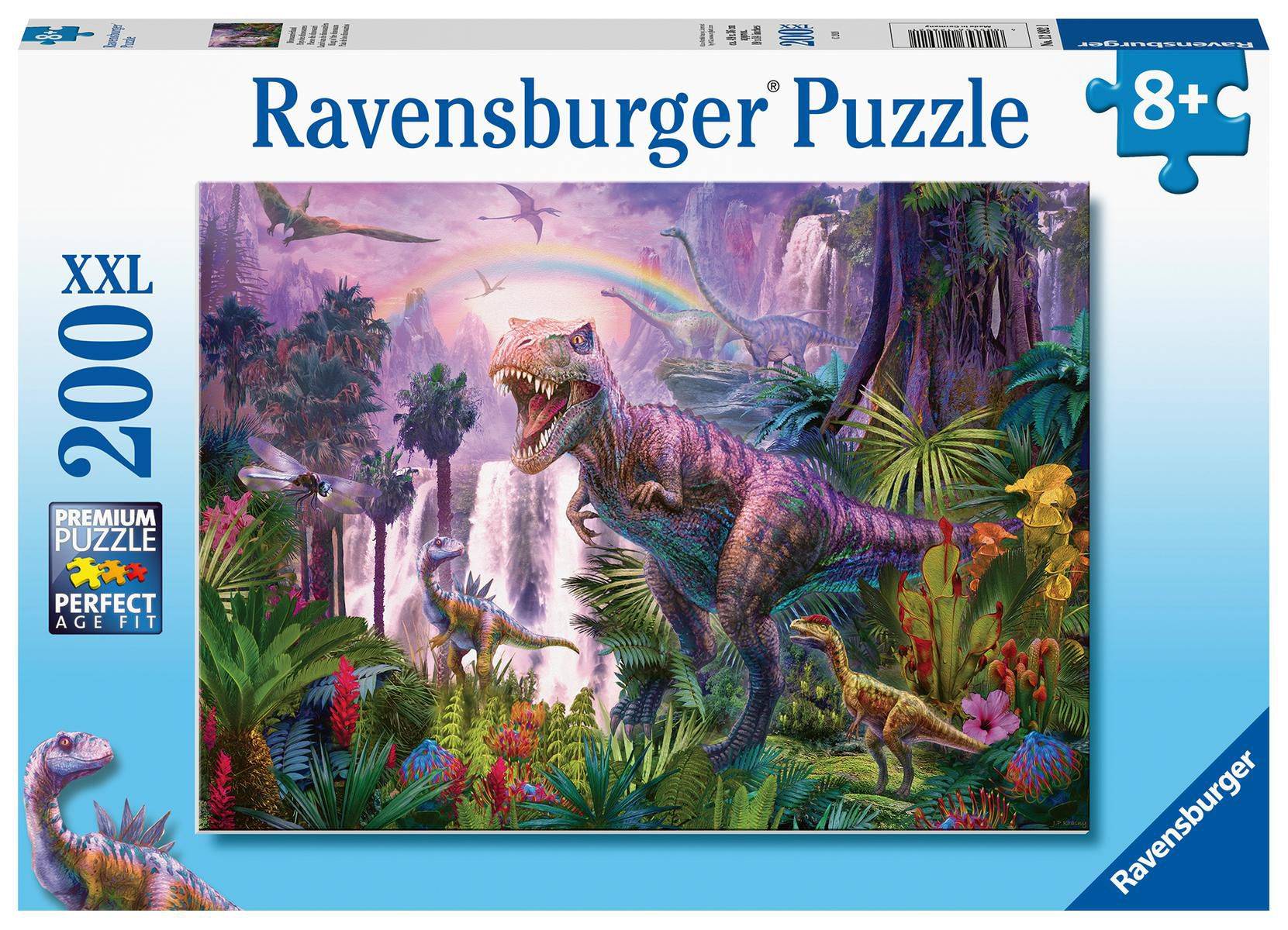 Svět dětí - Ravensburger Puzzle 128921 Svět dinosaurů 200 dílků