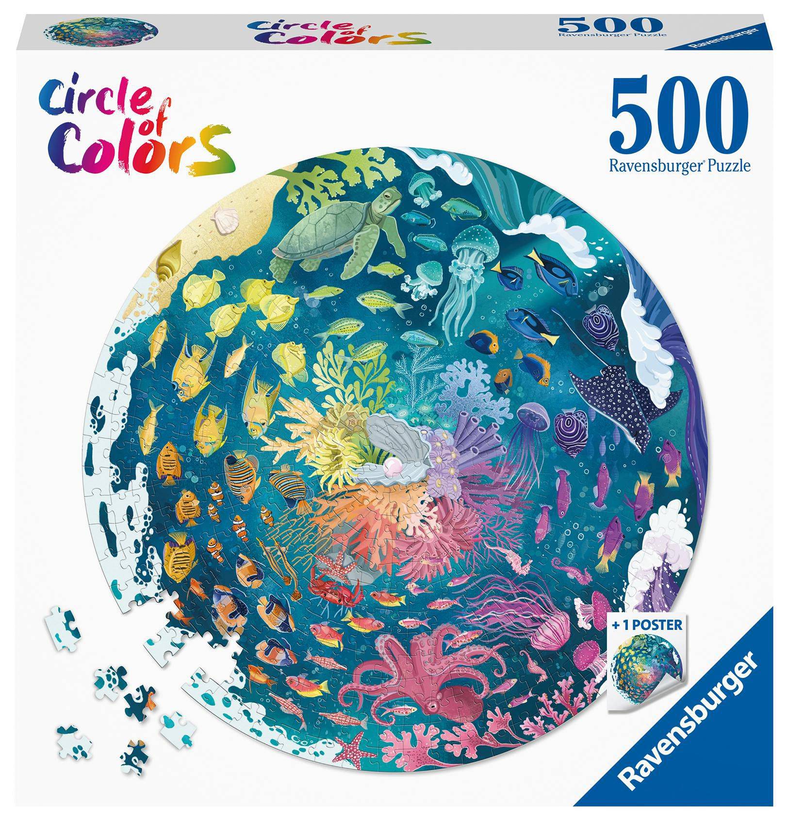 Svět dětí - Ravensburger puzzle 171705 Oceán 500 dílků