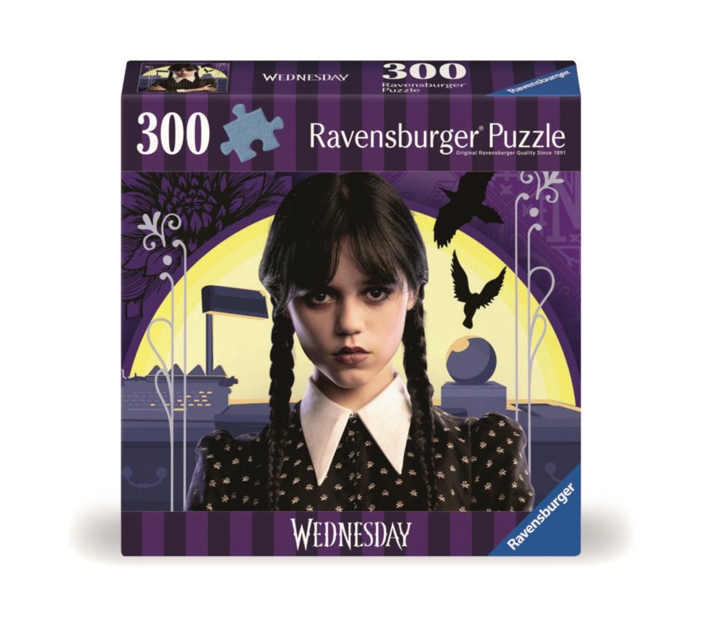Svět dětí - Ravensburger Puzzle 175758 Wednesday Addams 300 dílků