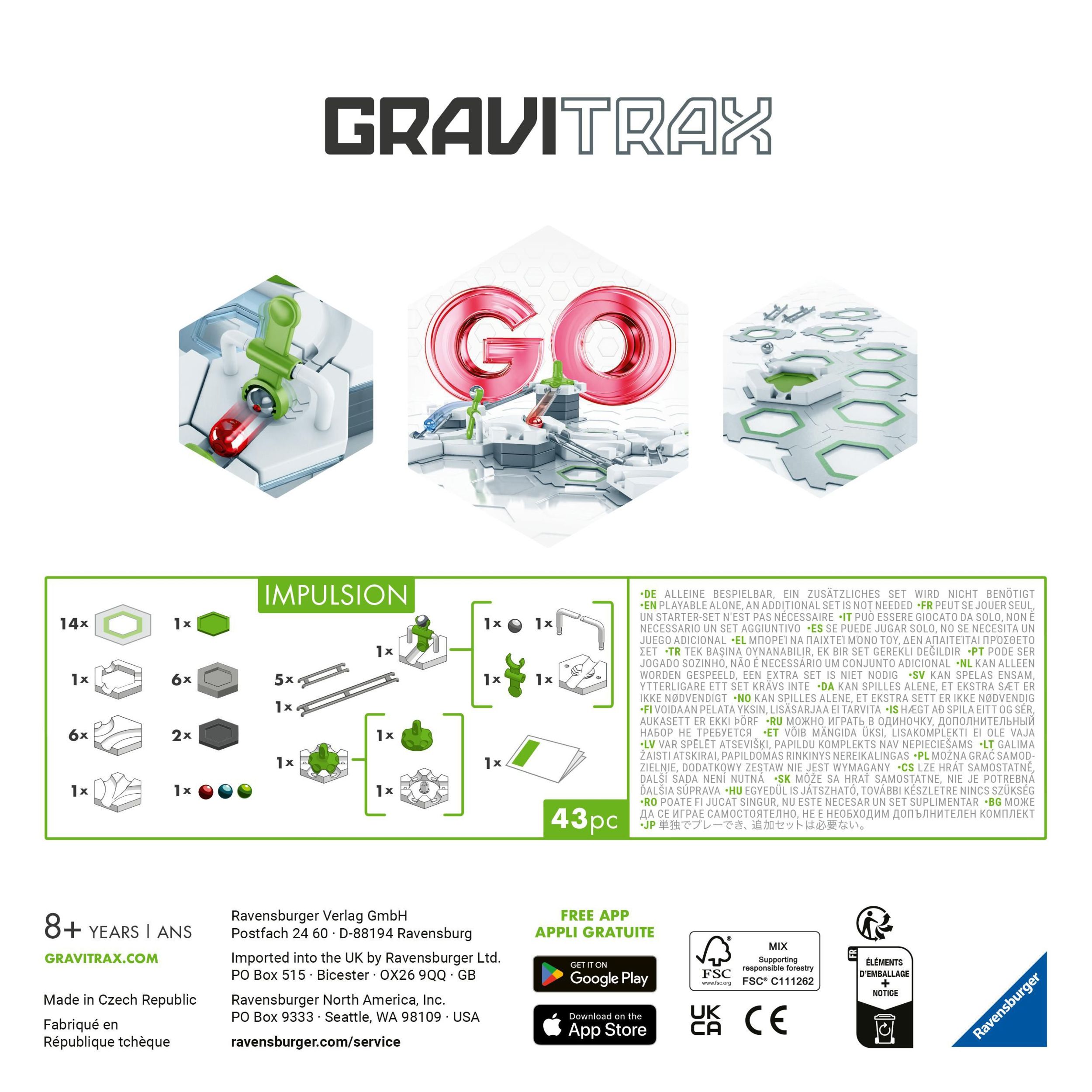 Ravensburger Stavebnice 120200154 GraviTrax GO Impulsion-1