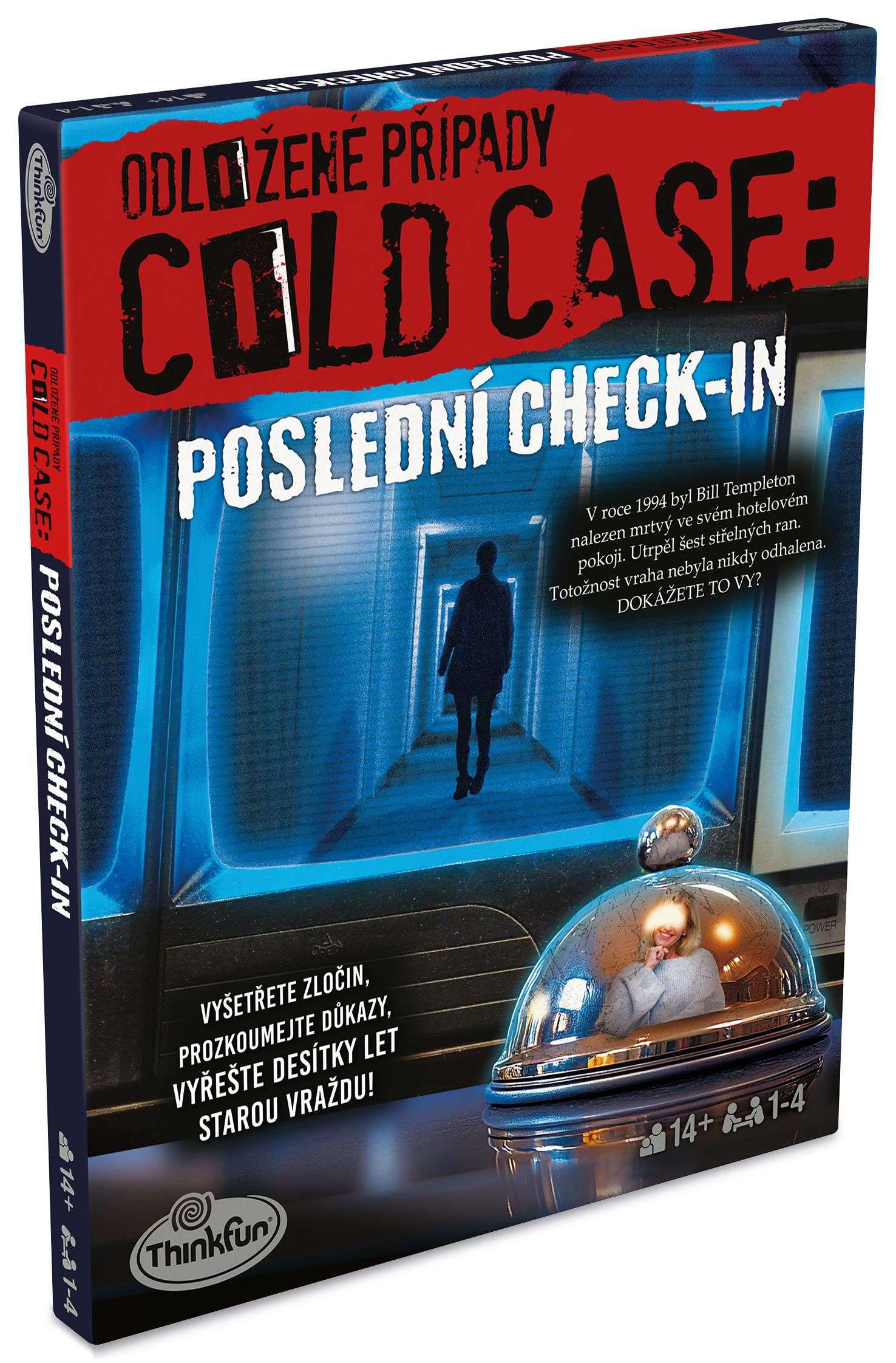 Ravensburger ThinkFun Hry 76693 Odložené případy: Poslední check-in-0