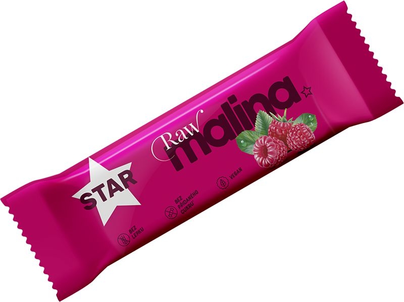Zdravý svět - Raw Star Malina 35g.