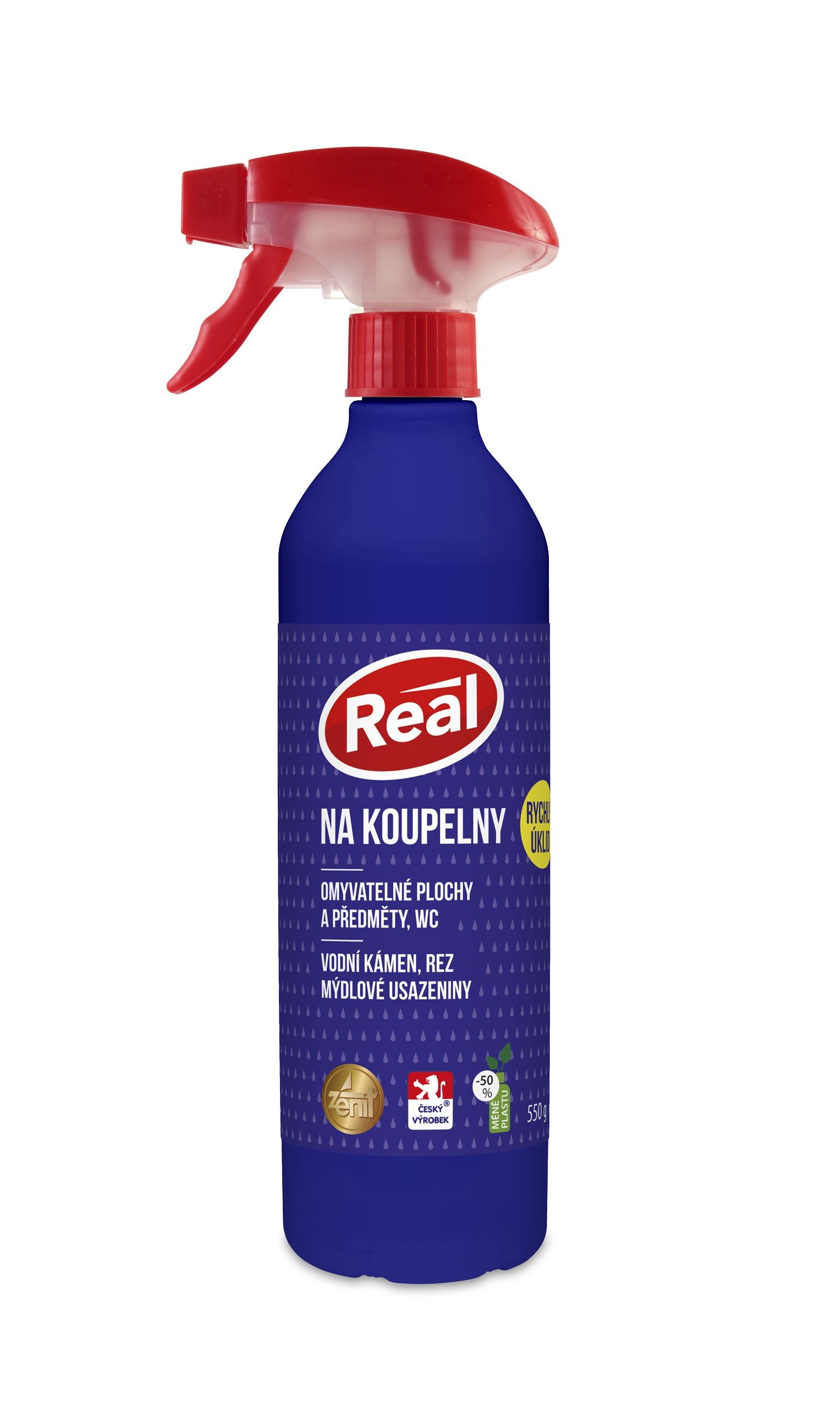 Drogerie a kosmetika - Real Na koupelny s šetrnou kyselinou 550 g