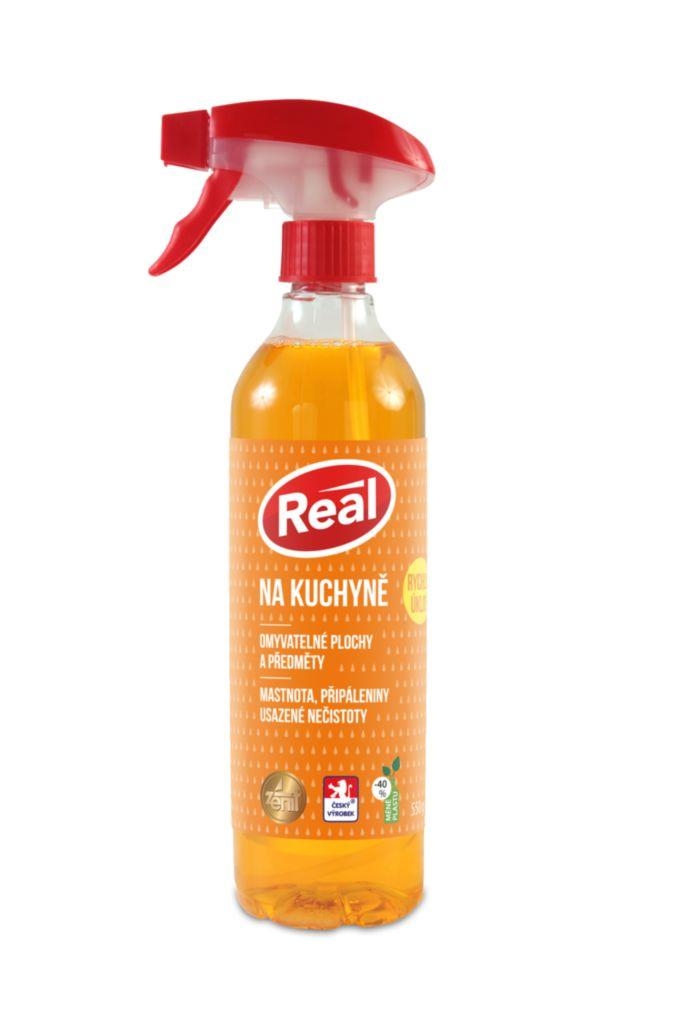 Drogerie a kosmetika - Real Na kuchyně odmašťující prostředek 550 g