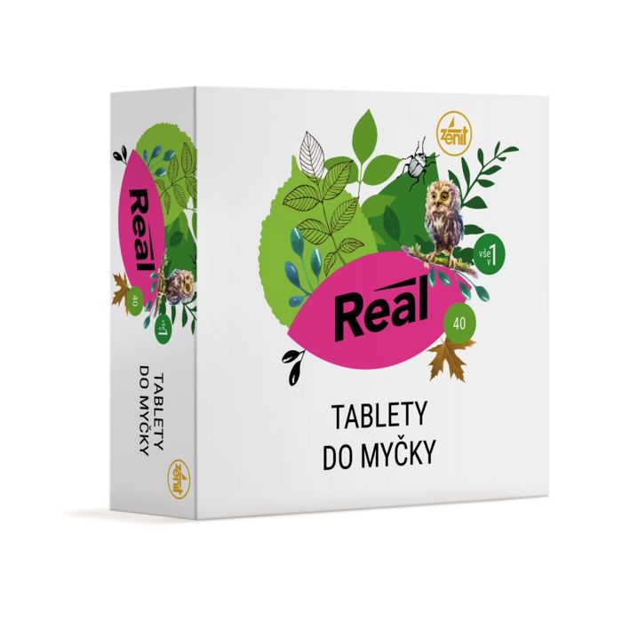 REAL TABLETY DO MYČKY 40KS-1