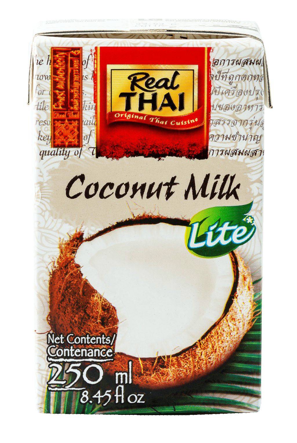 Real Thai Kokosové mléko light 250 ml-0
