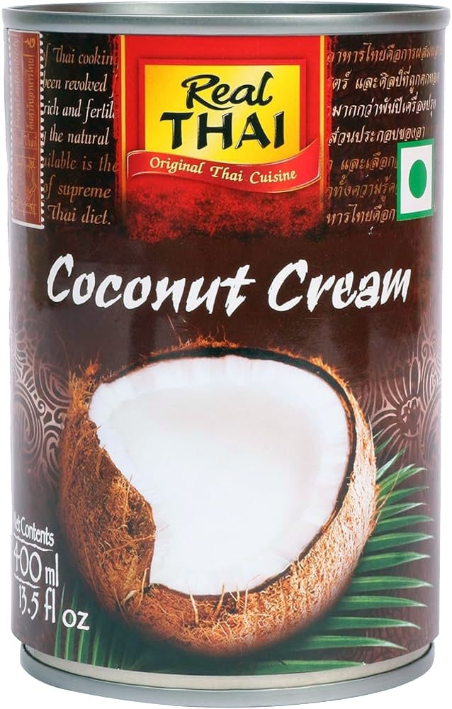 Trvanlivé potraviny - Real Thai Kokosový krém 400 ml