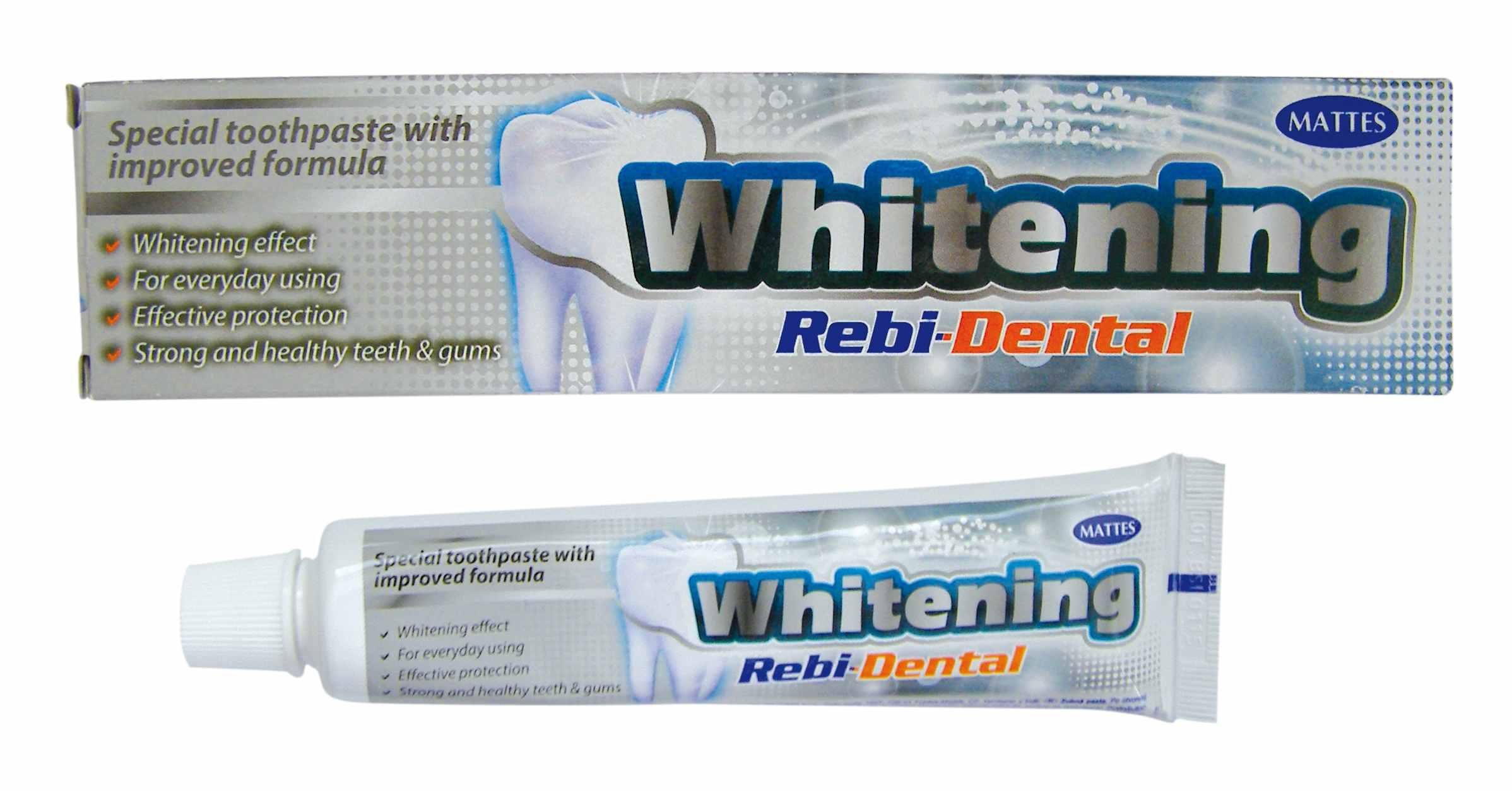 Drogerie a kosmetika - Rebi-Dental Whitening zubní pasta 100g
