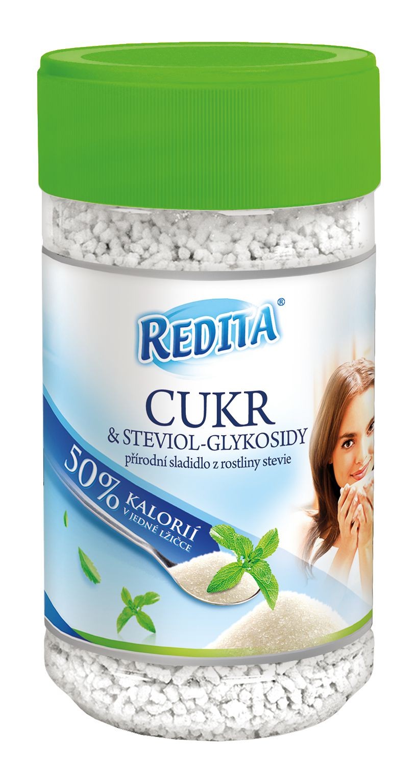 Trvanlivé potraviny - Redita Cukr a steviol-glykosidy 400g