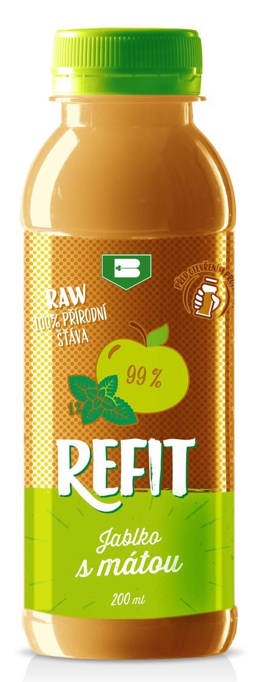 Nápoje - Refit jablko, mrkev 200 ml