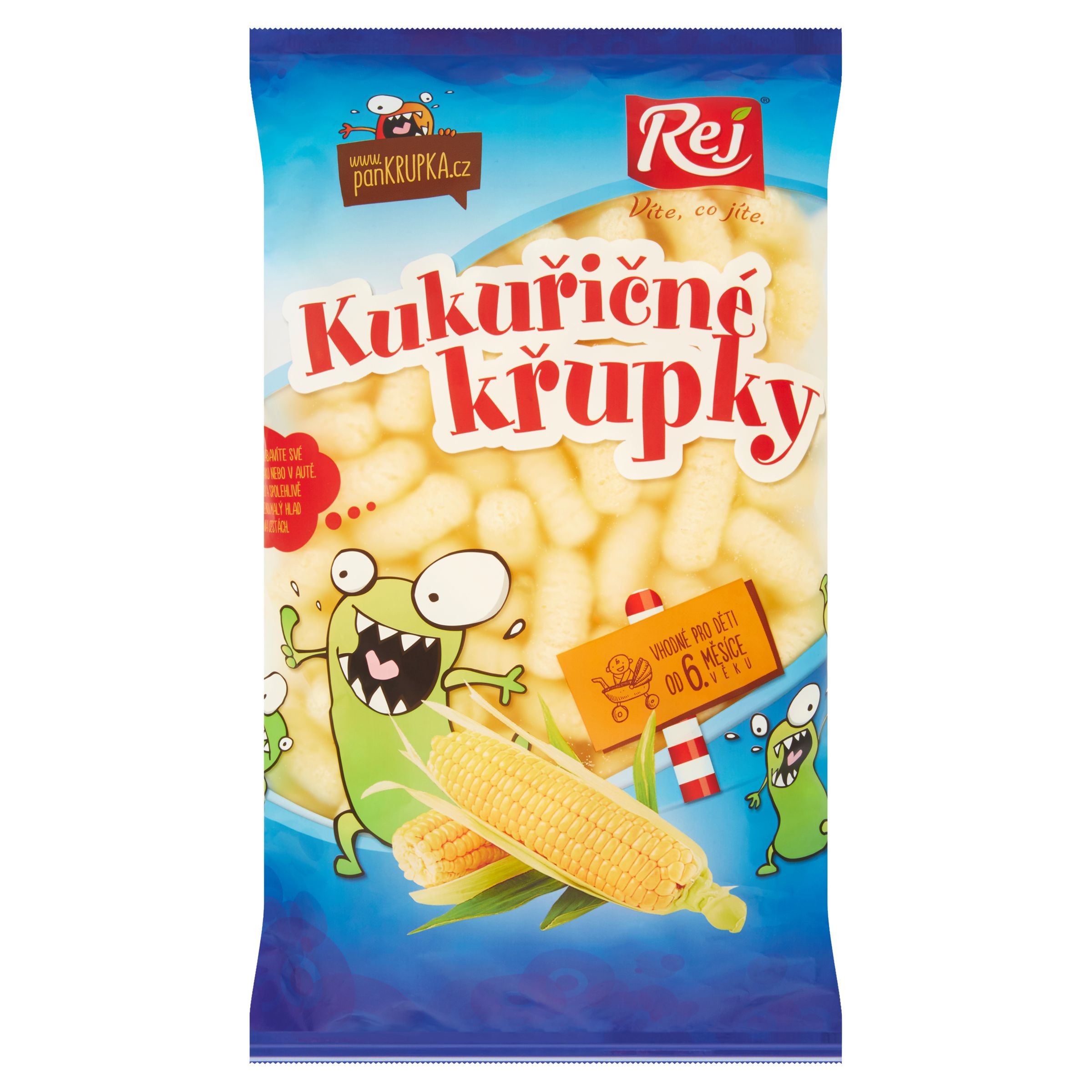 Trvanlivé potraviny - Rej Křupky kukuřičné 100 g