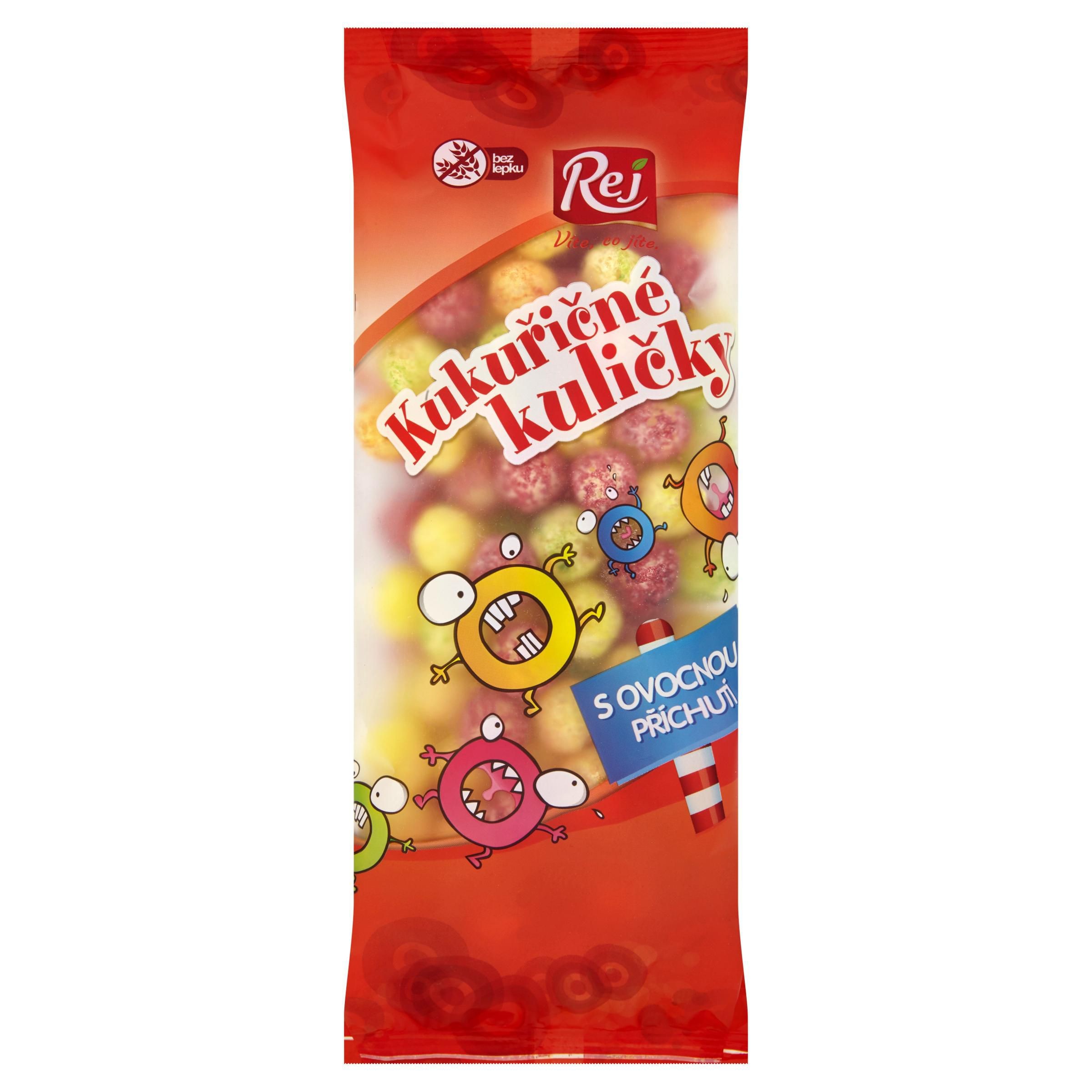 Zdravý svět - Rej Křupky Kuličky ovocné 45 g