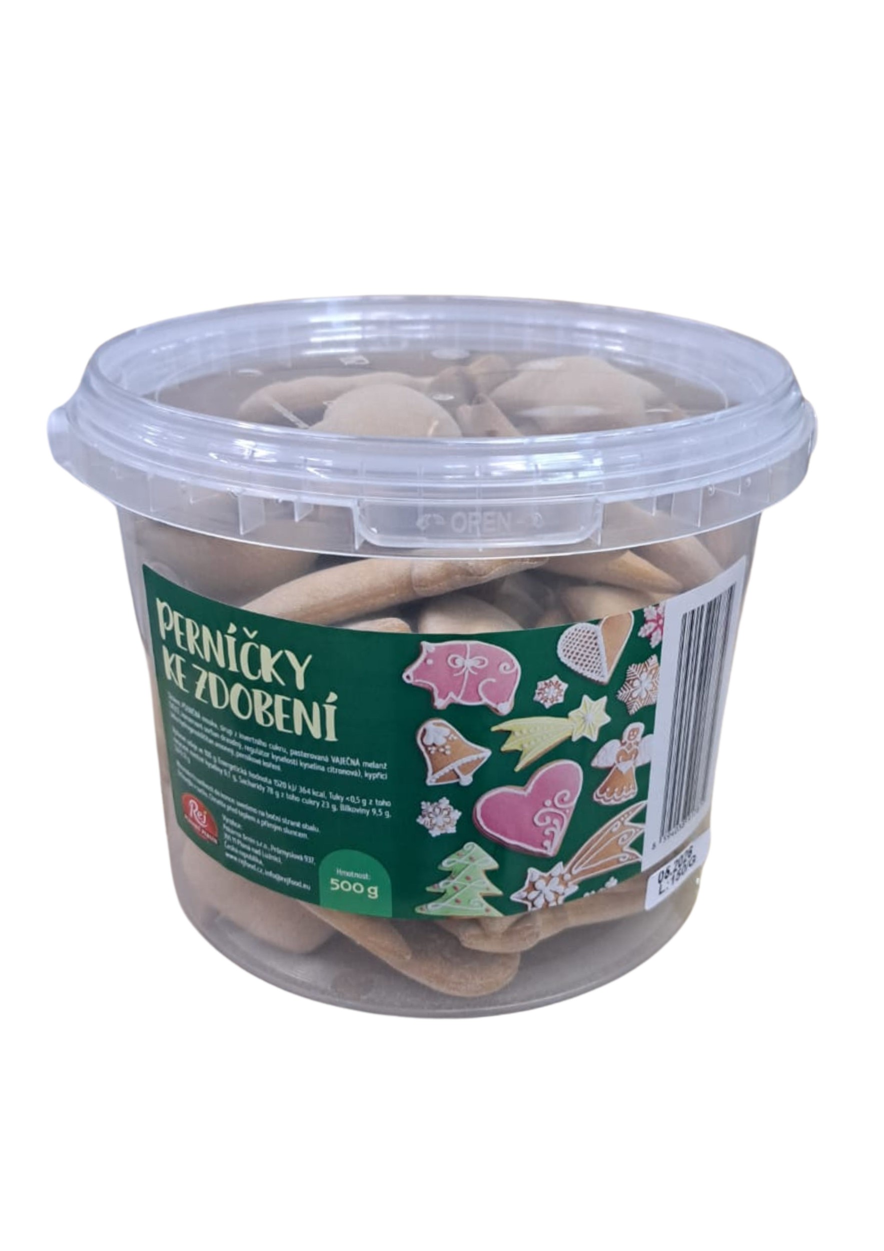 Trvanlivé potraviny - Rej Perníčky ke zdobení kyblík 500g