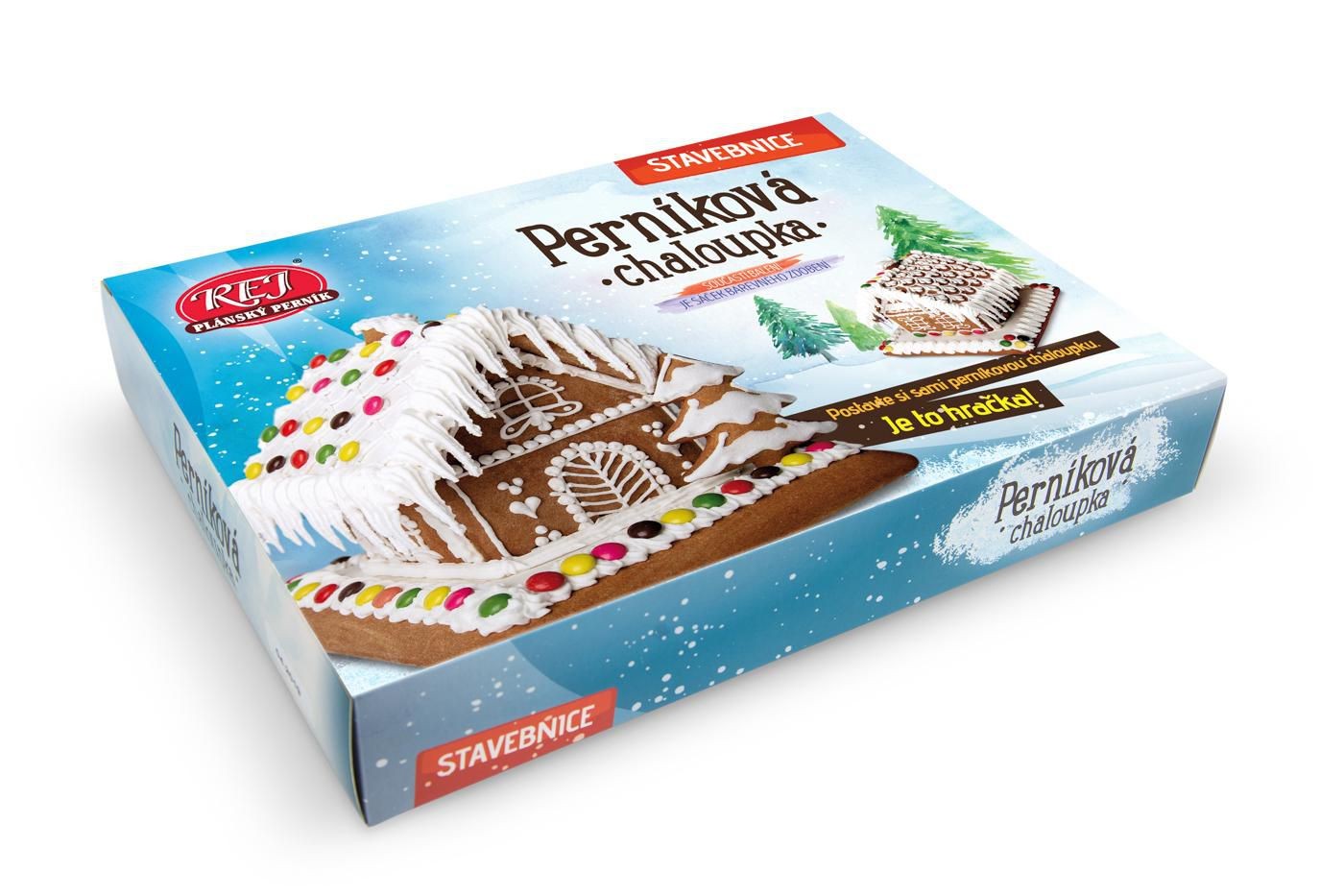 Trvanlivé potraviny - Rej Perníková chaloupka stavebnice 250 g