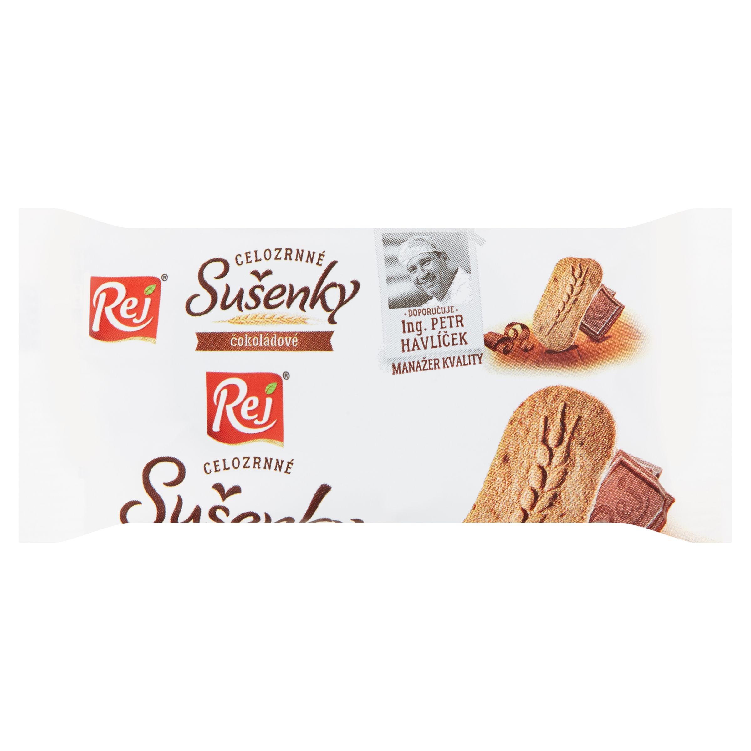 Trvanlivé potraviny - Rej Sušenky celozrnné čokoládové 34 g