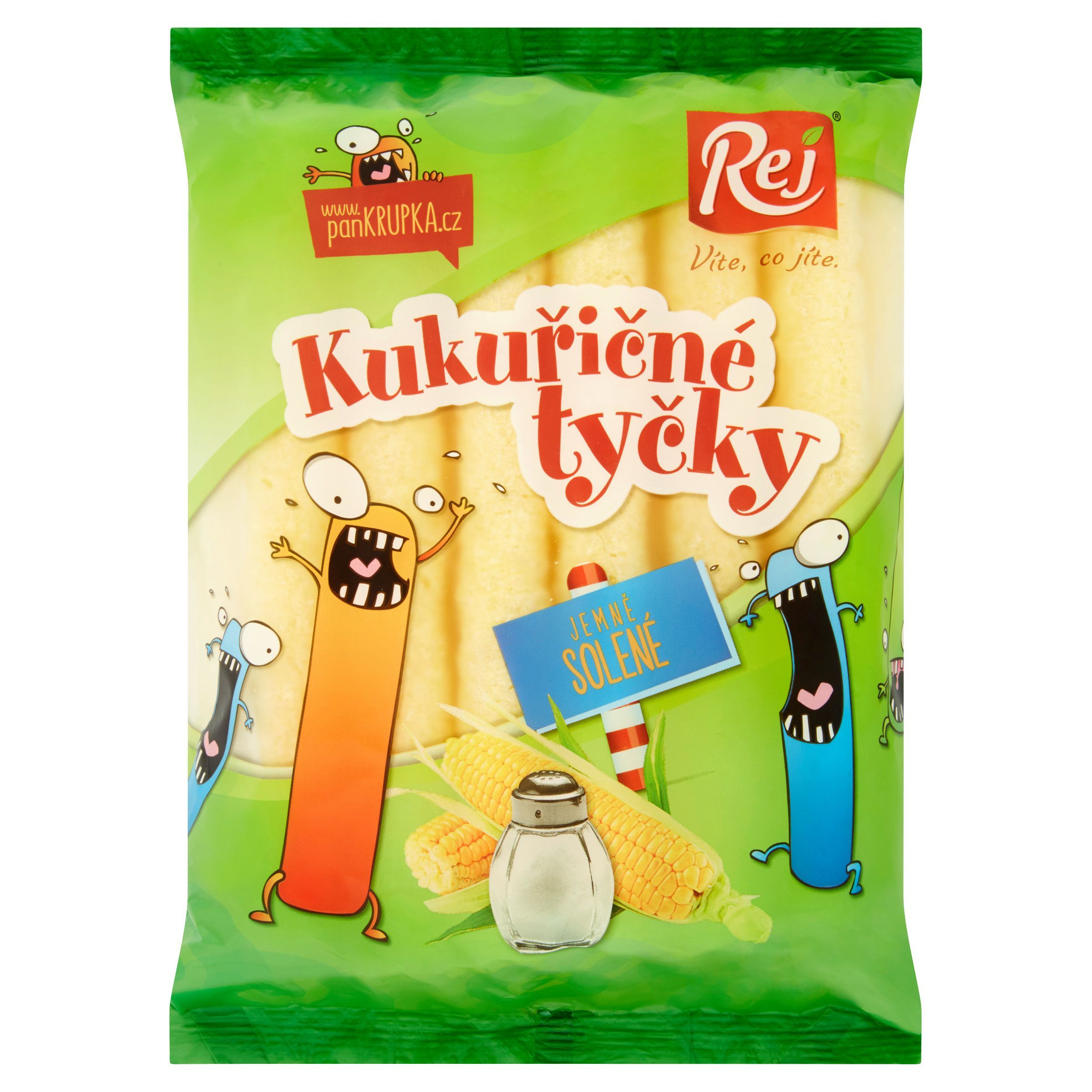 Trvanlivé potraviny - Rej Tyčky kukuřičné jemně solené 60 g