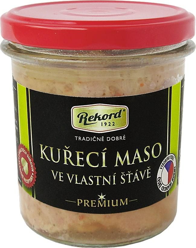 Trvanlivé potraviny - Rekord Kuřecí maso 300 g