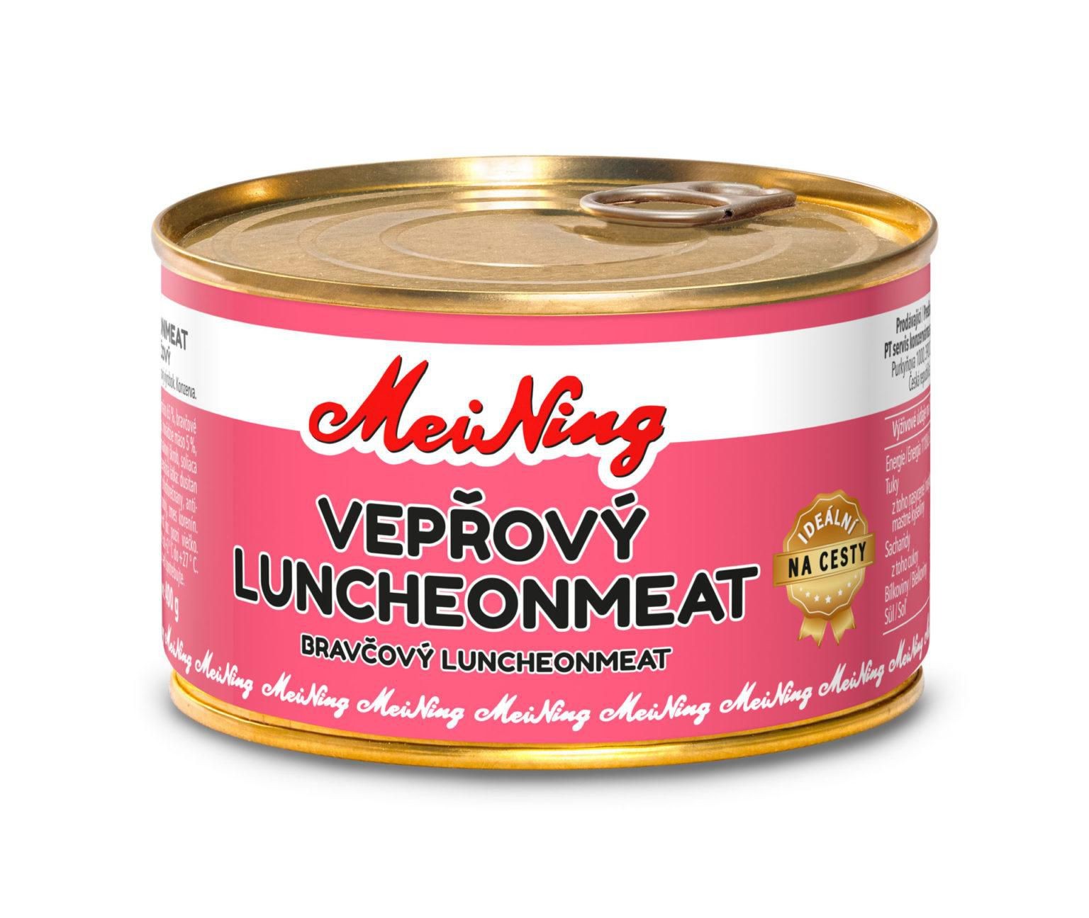 Trvanlivé potraviny - Rekord Vepřový luncheon meat Mei Ning