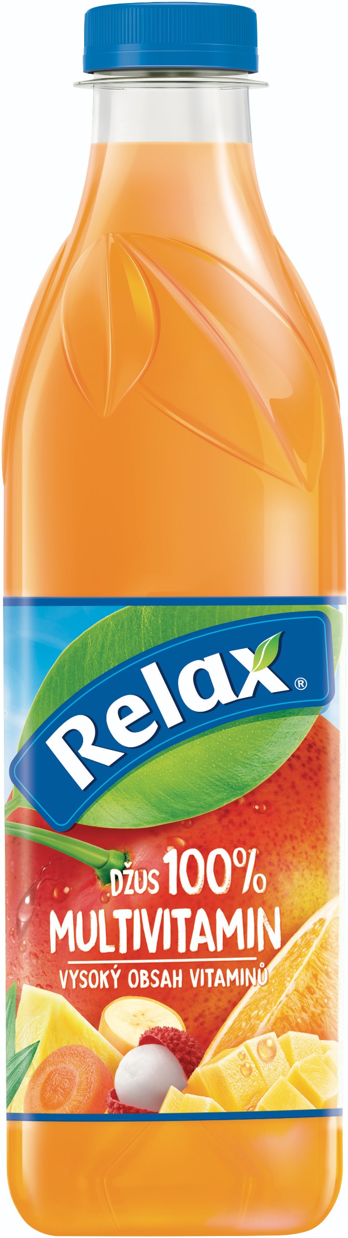 Nápoje - Relax 100% džus Multivitamín 1 l
