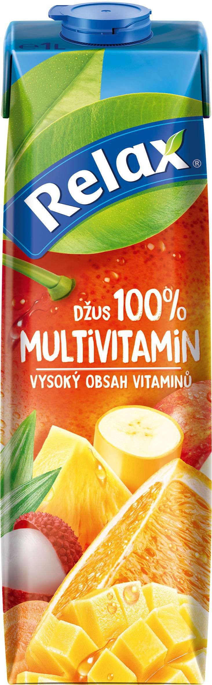 Nápoje - Relax 100% Multivitamín 1 l