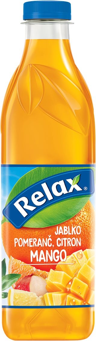 Nápoje - Relax exotica mango-jablko-pomeranč-citron 1l
