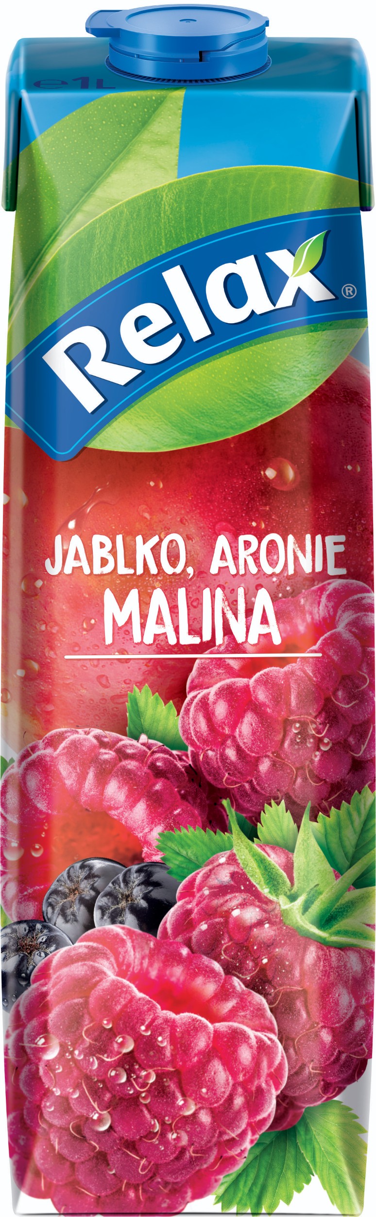 Nápoje - Relax jablko-aronie-malina 1l