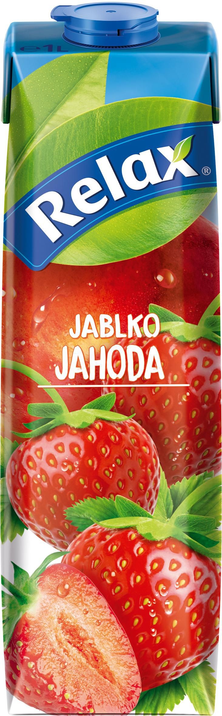 Nápoje - Relax JAHODA-jablko 1L TS
