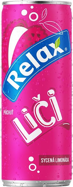 Nápoje - Relax limonáda Liči 0,33 l