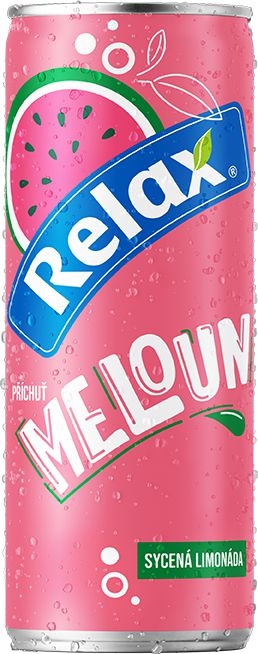 Nápoje - Relax Limonáda Meloun 0,33l