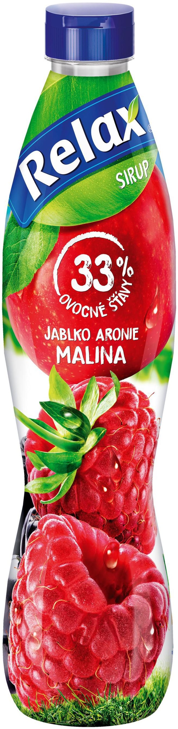 Nápoje - Relax Malina ovocný sirup 0,7 l