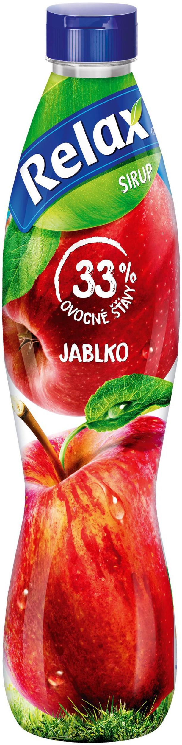 Nápoje - Relax ovocný sirup 33% jablko 0,7 l